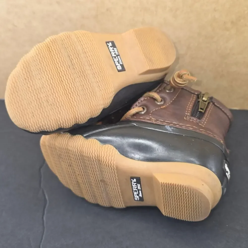 Sperry Saltwater duck boots toddler Size 6M